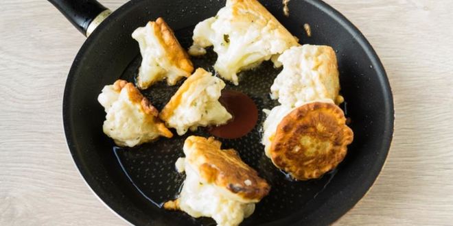 Рецепт цветная капуста, обжаренная в кляре