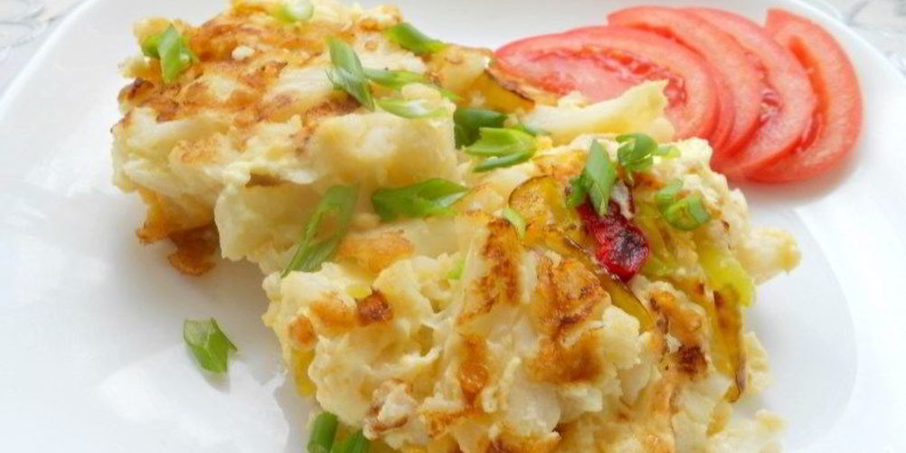 Рецепт цветная капуста с болгарским перцем