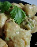 Цветная капуста в сливочном соусе