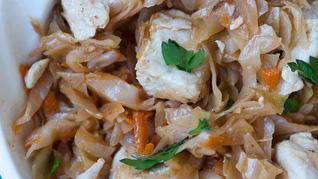 Рецепт Тушеная капуста с мясом