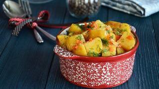 Рецепт Тушеная картошка в духовке