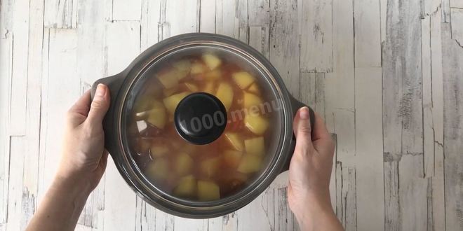 Рецепт тушеная картошка в духовке