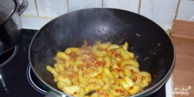 Рецепт тушеные огурцы