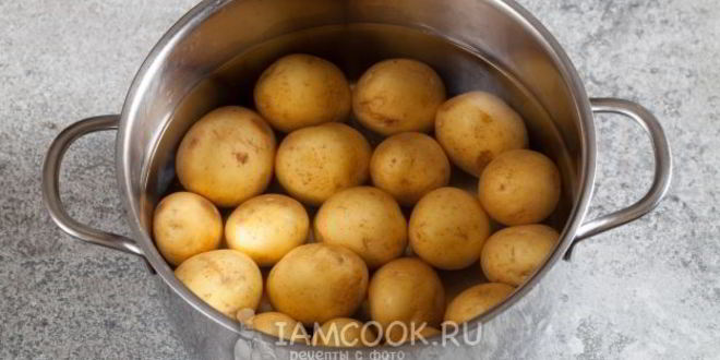 Рецепт вареная картошка в мундире