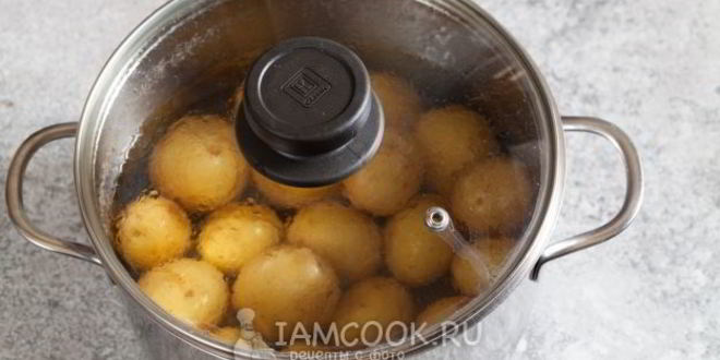 Рецепт вареная картошка в мундире