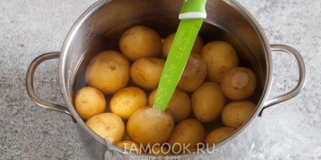 Рецепт вареная картошка в мундире