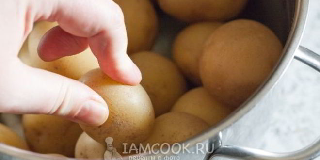Рецепт вареная картошка в мундире