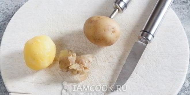 Рецепт вареная картошка в мундире