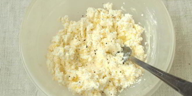 Рецепт вареный картофель с творогом