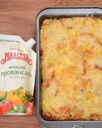 Запеченная картошка с майонезом