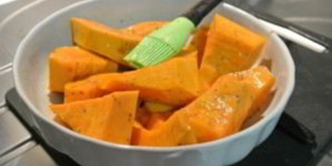 Рецепт запеченная тыква в духовке кусочками