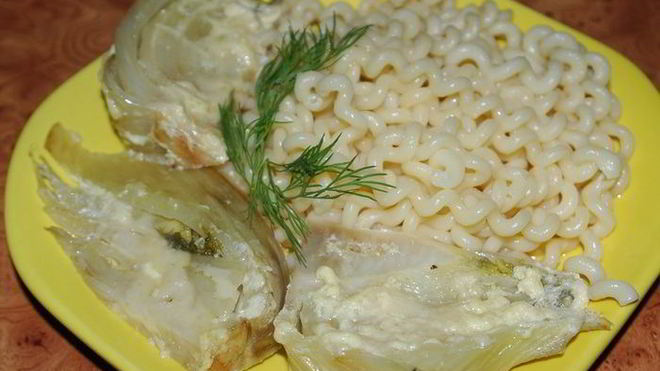 Рецепт Запеченный фенхель