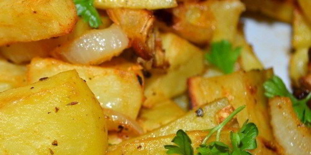 Рецепт картофель запеченный в чесночке