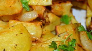 Рецепт Запеченный картофель по-итальянски