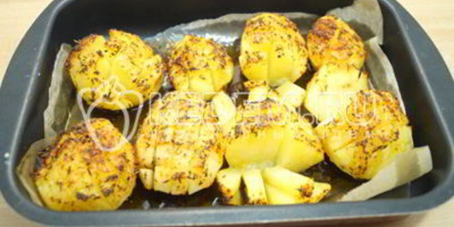 Рецепт запеченный картофель сибирский ананас