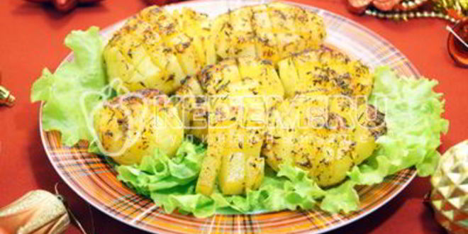 Рецепт запеченный картофель сибирский ананас