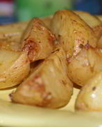 Запеченный картофель в горчичном маринаде