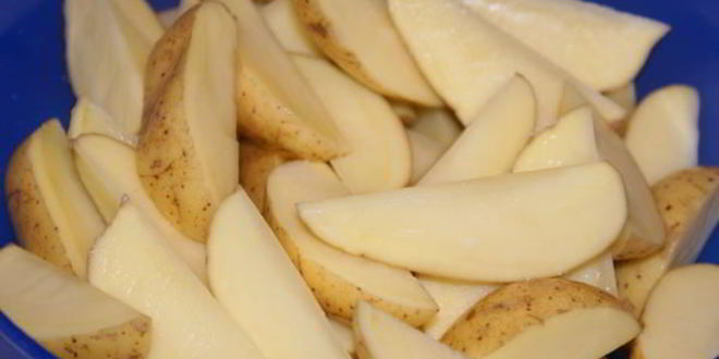 Рецепт запеченный картофель в горчичном маринаде