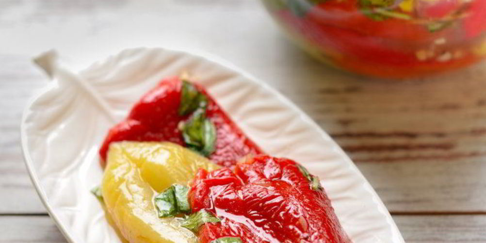 Как приготовить запеченный перец в маринаде