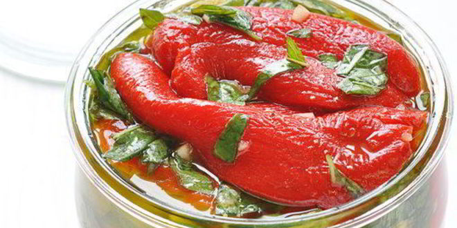 Рецепт запеченный перец в маринаде
