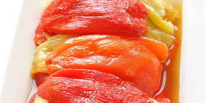 Рецепт запеченный перец в маринаде