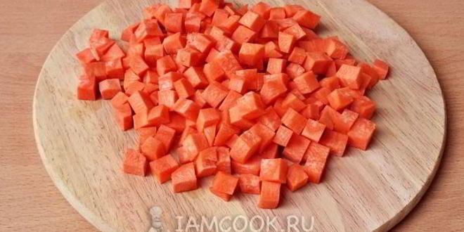 Рецепт жареный корень сельдерея с морковью