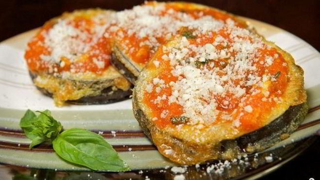 Рецепт Жареные баклажаны с уксусом и чесноком