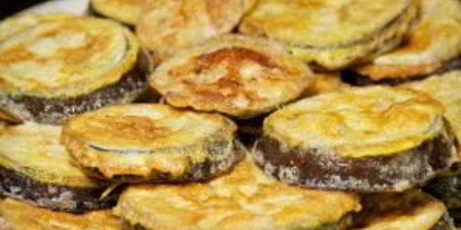 Рецепт жареные баклажаны с уксусом и чесноком