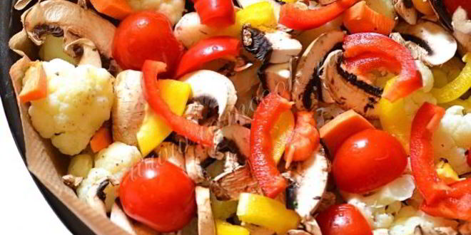 Рецепт овощной гарнир к мясу