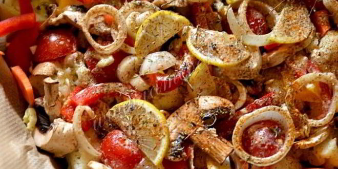 Рецепт овощной гарнир к мясу