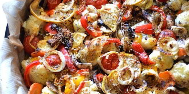 Рецепт овощной гарнир к мясу