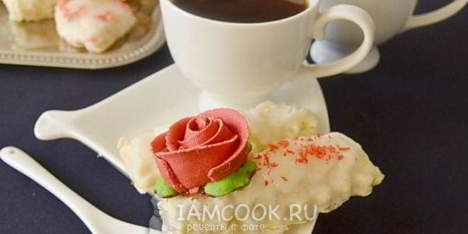 Рецепт белая глазурь для печенья