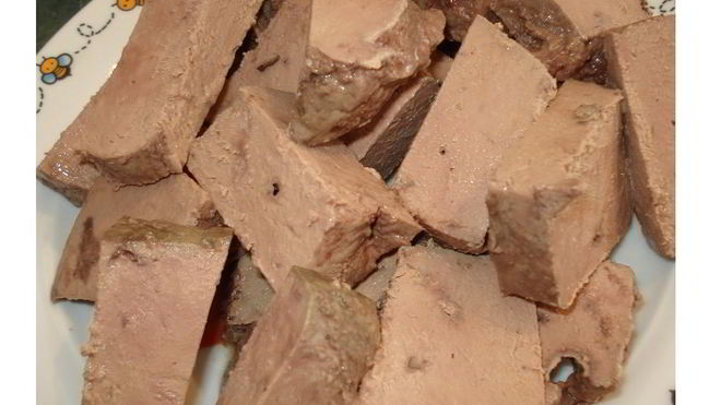 Рецепт Говяжья печень отварная