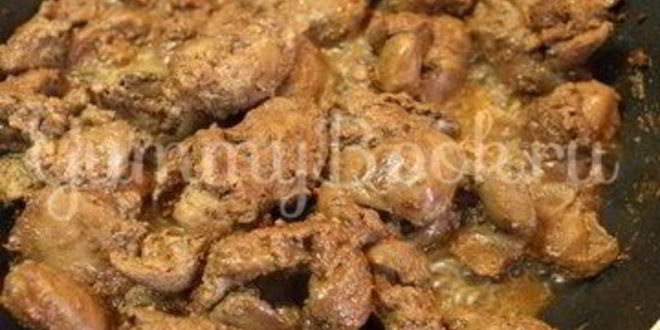 Рецепт куриная печень с сыром в горшочке