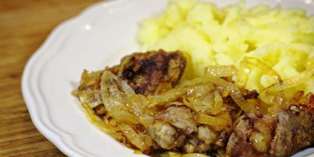 Рецепт куриная печень с луком и морковью