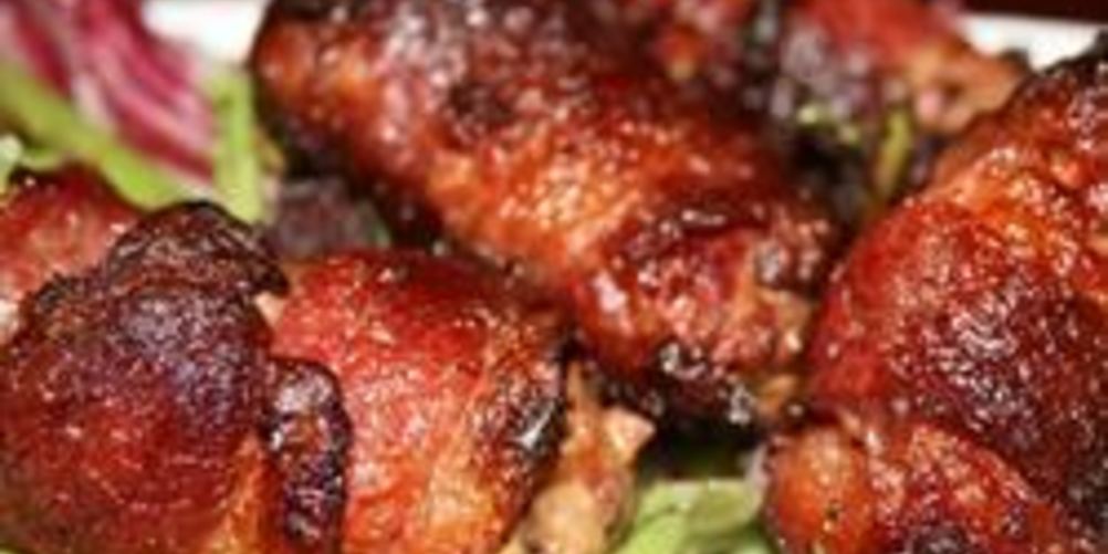 Как приготовить куриная печенка в беконе