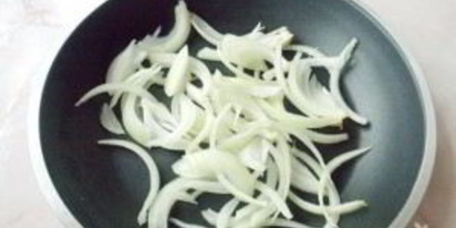 Рецепт печень говяжья с луком