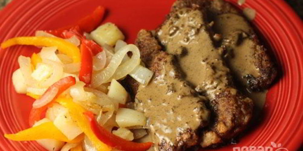 Рецепт говяжья печень тушеная с луком и морковью