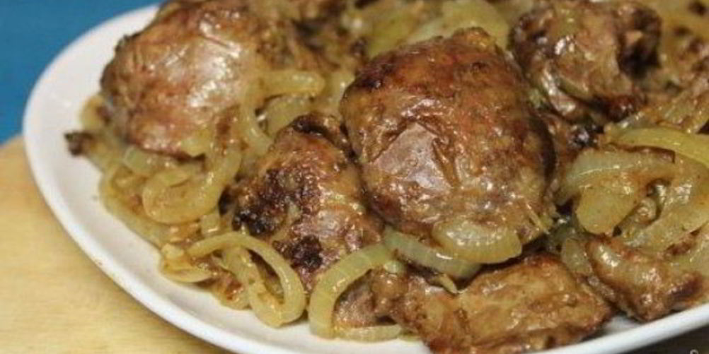 Рецепт печень с апельсинами