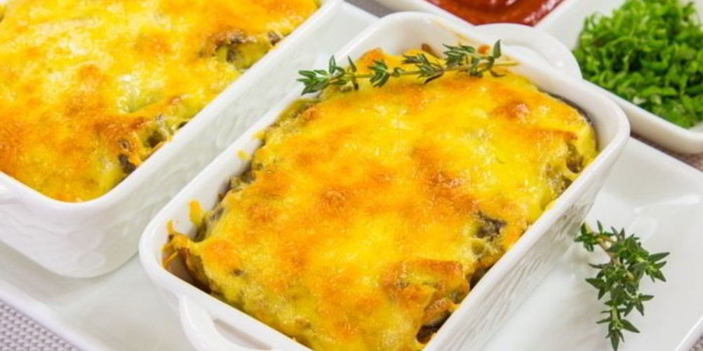 Как приготовить печень с картофелем, запеченные в духовке