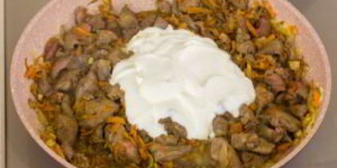 Рецепт печень с картофелем, запеченные в духовке