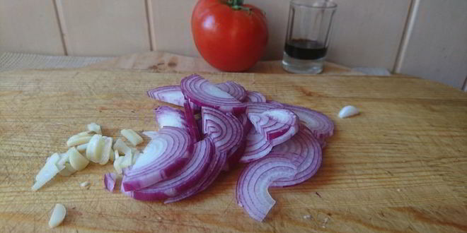 Рецепт печень с овощным пюре