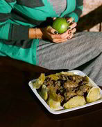 Печень с яблоками