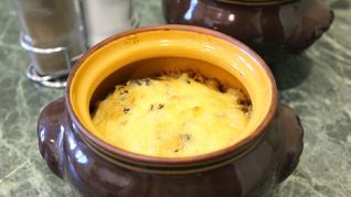 Рецепт Печень в горшочках по-русски