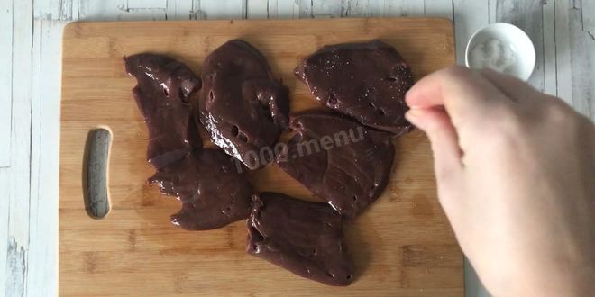 Рецепт печень в муке