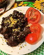 Печенка медово-горчичная