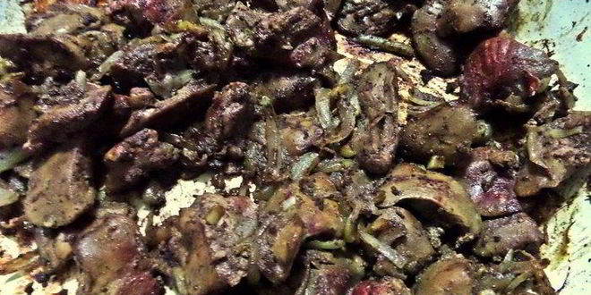 Рецепт печенка медово-горчичная