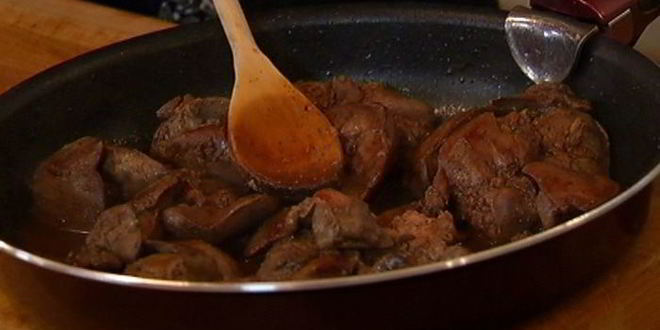 Рецепт рубленая куриная печень