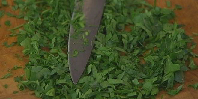 Рецепт телячья печень со шпинатом