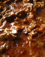 Телячья печень в восточном стиле